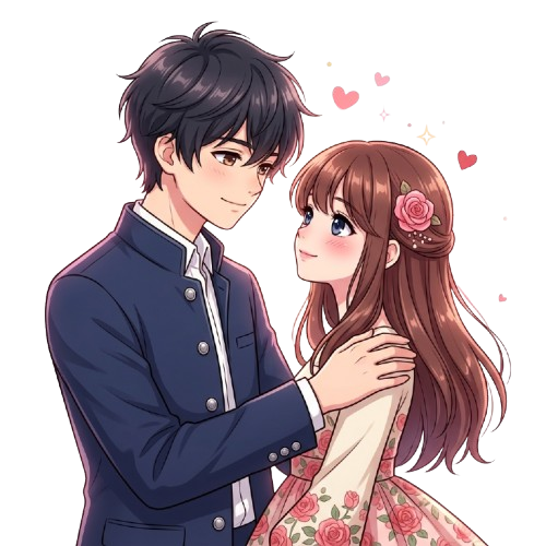 Romantic Anime Couple